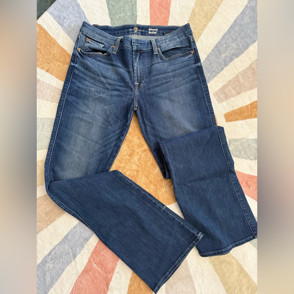 7 For all Mankind Classic Blue Denim Jeans